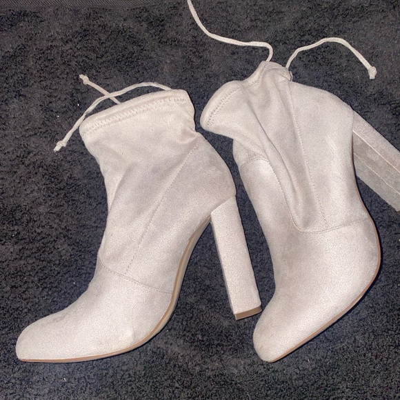 Aldo cream Heeled Boots - Picture 1 of 4